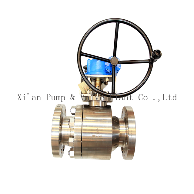 Special material high pressure hard seal ball valve