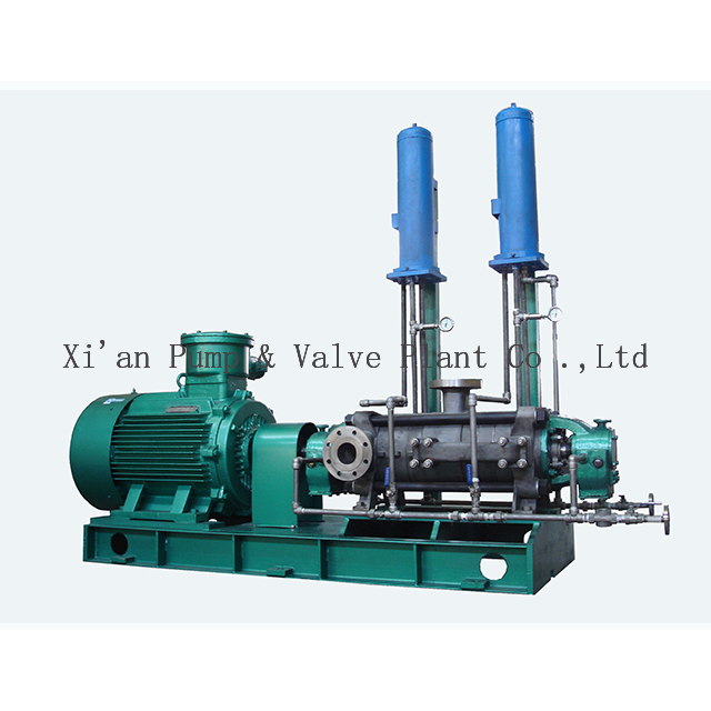 Multistage pump with flushing