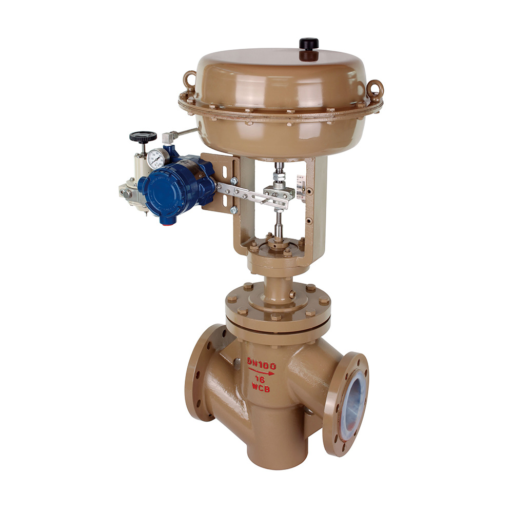 T211F-Single seat lined fluorine control valve