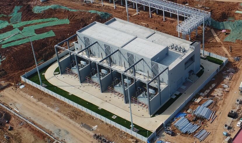 国家存储器基地长江存储220kV输电线路项目建成通电 ——智开投全力打造国家存储器基地“发电机”