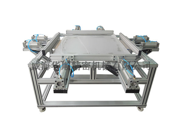 High efficiency filter element assembly table