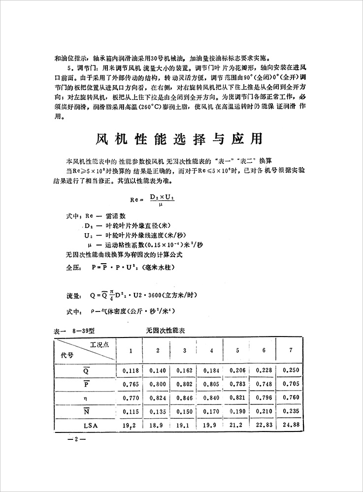 樣本Y8-39 9-38鍋爐風(fēng)機(jī)