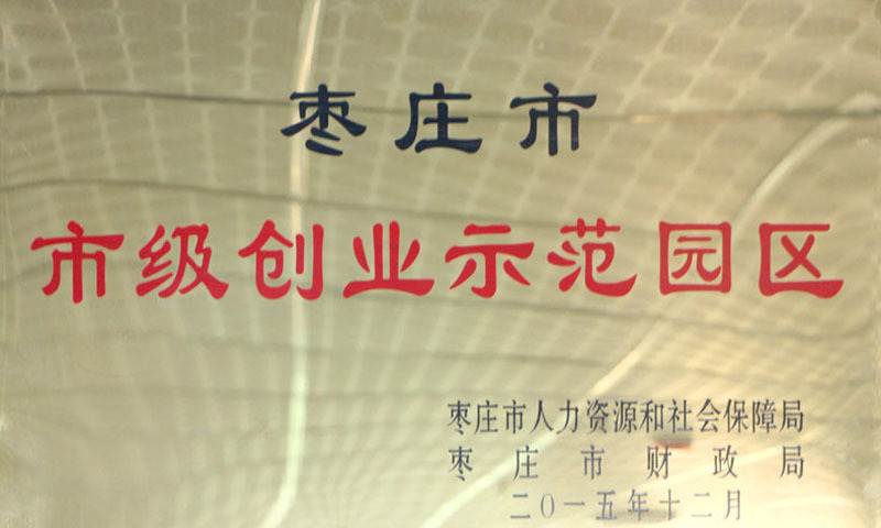 市級創(chuàng  )業(yè)示范園