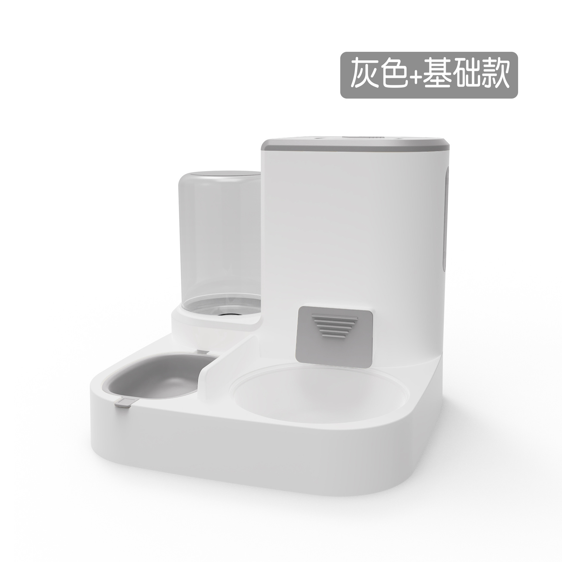 寵物用品塑料碗自動(dòng)喂食喂水蓄水儲(chǔ)水出糧貓貓咪吃喝食盤貓碗