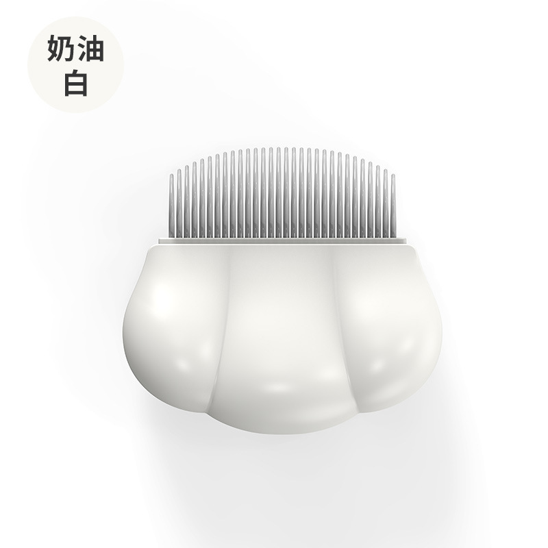 寵物貝殼梳貓咪寵物梳子除毛梳子開結(jié)梳按摩脫毛梳美容梳針梳用品