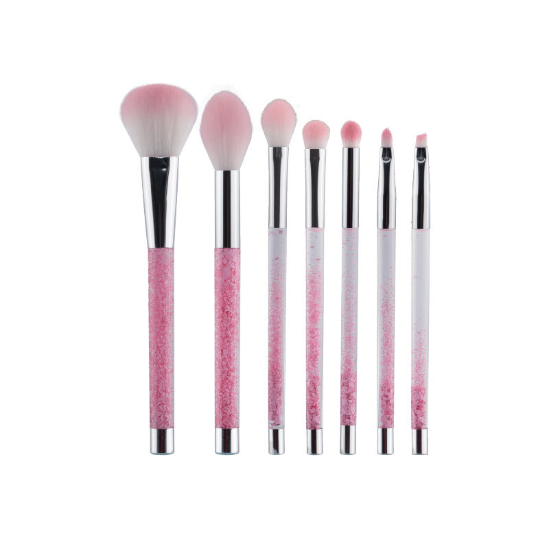 How to apply liquid foundation with makeup brush