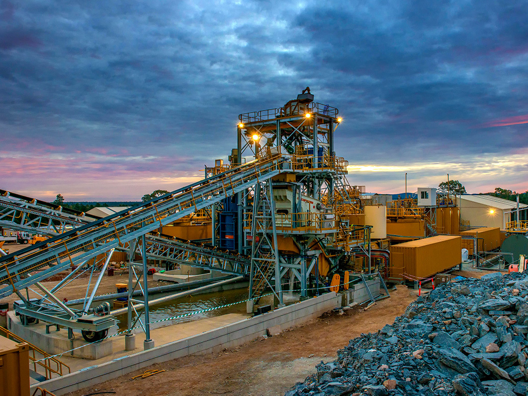 Mineral processing industry Mineral processing industry