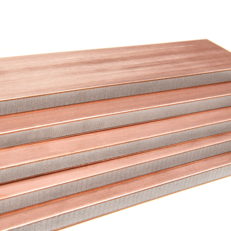 Copper-aluminum eutectic composite row