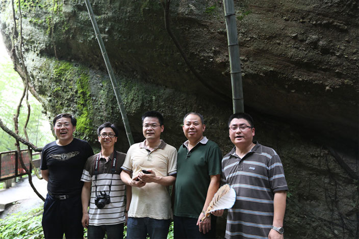 On May 23, 2014, the company held a trip to Langshan