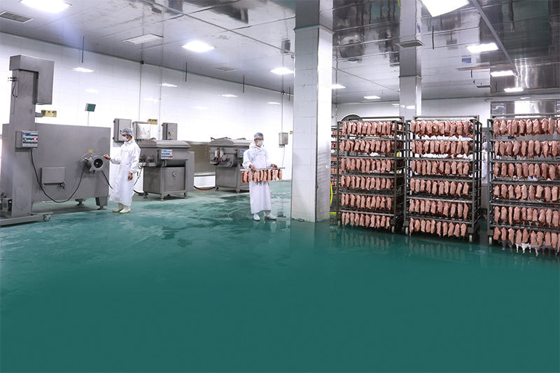 Meat processing workshop