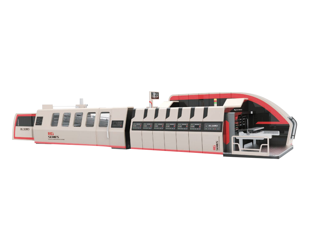 RS Series (adsorption printing die cutter slotter folder gluer production line)