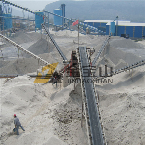 辽宁营口时产500吨石灰石生产线现场