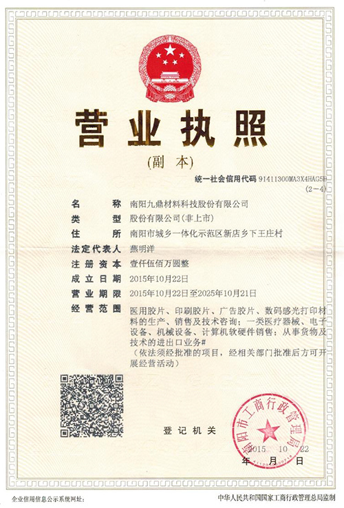 Business License (Duplicate)