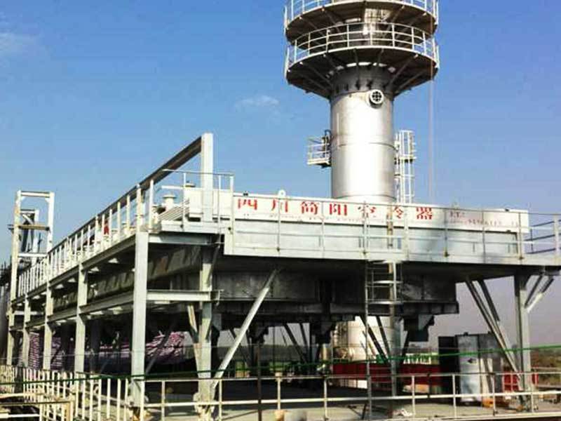 Air cooler project of ccs6 station in Kazakhstan