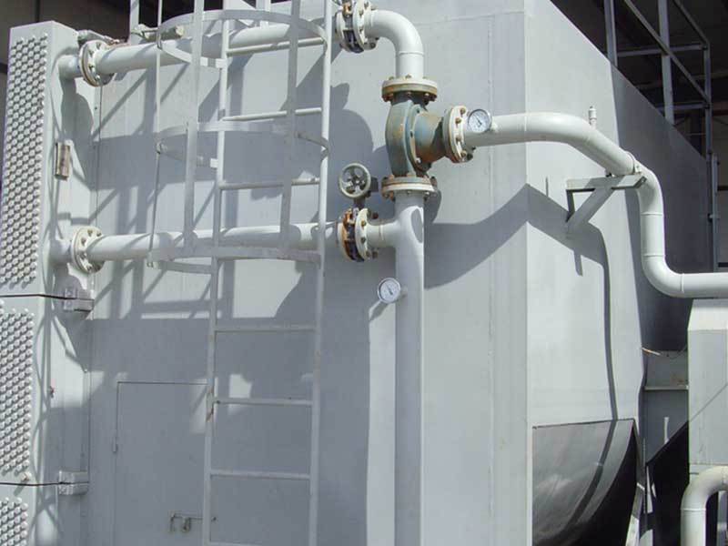 Main engine driven air cooler