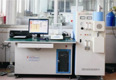 High frequency infrared carbonand Sulfur analyzer