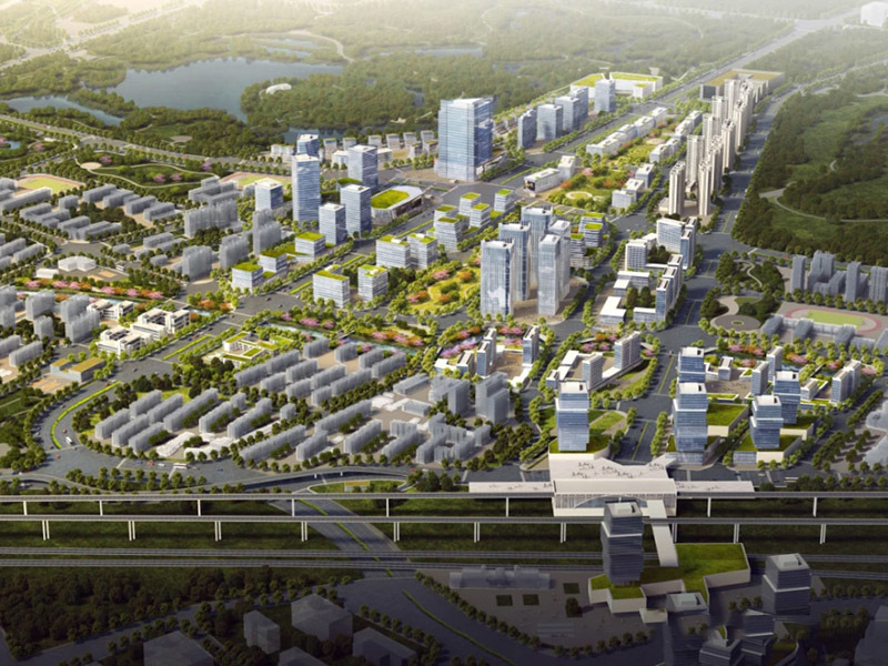 Daxing District new city core area