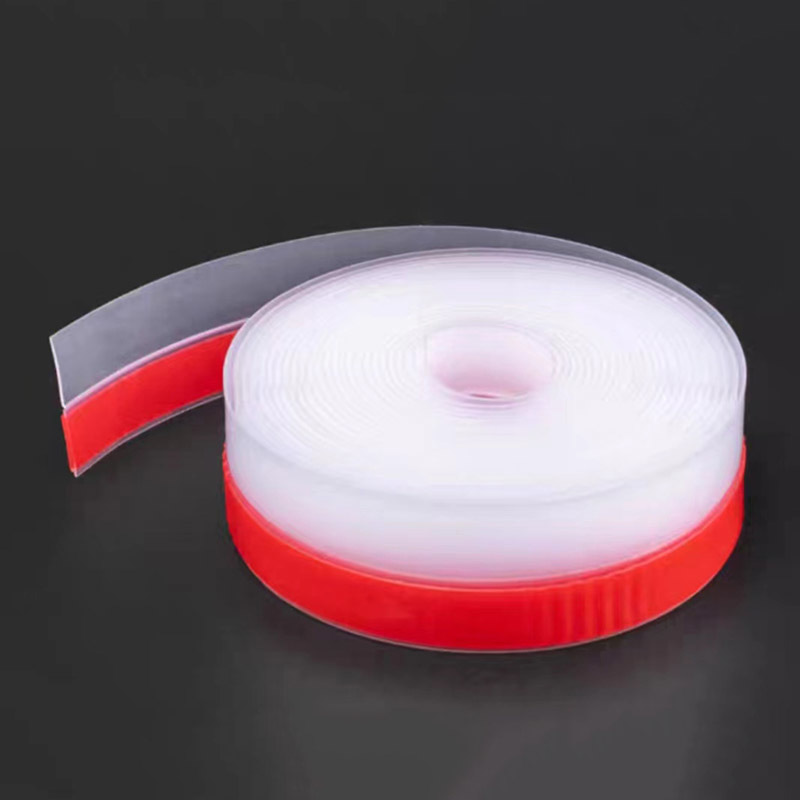 Silicone door and window sealing strip