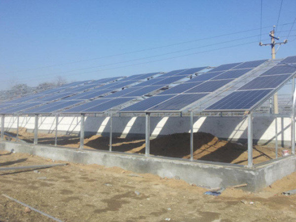 农业大棚太阳能光伏发电系统安装解决方案