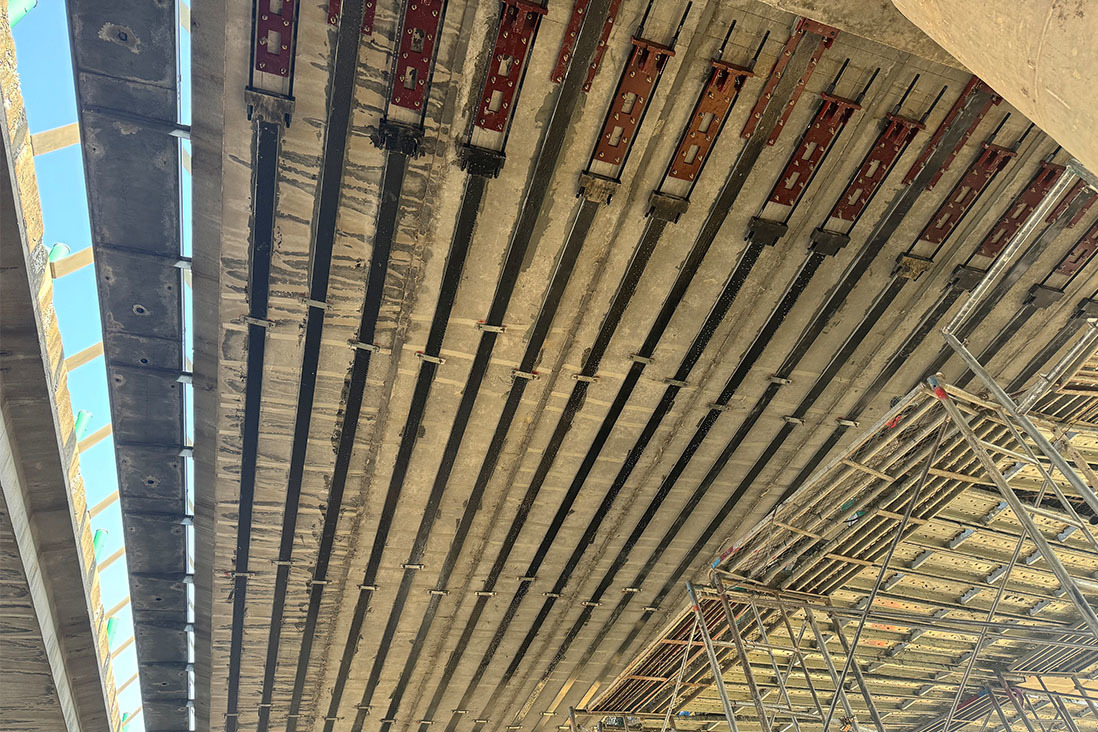 安徽宿州G3京台高速某桥梁预应力碳板加固项目