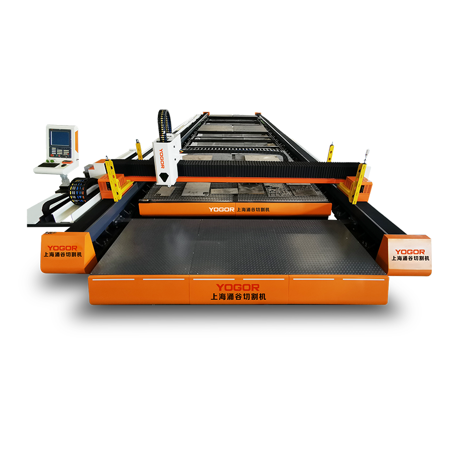 Wide face fiber laser cutting machine