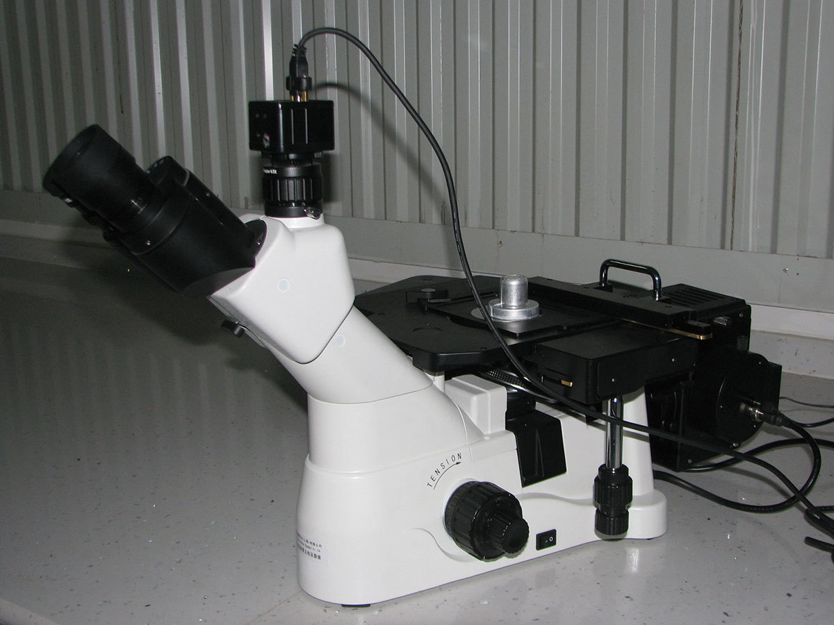 Dimension measurement Advanced inverted metallographic microscope