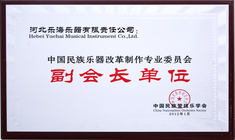 中国民族乐器改革制作专业委员会