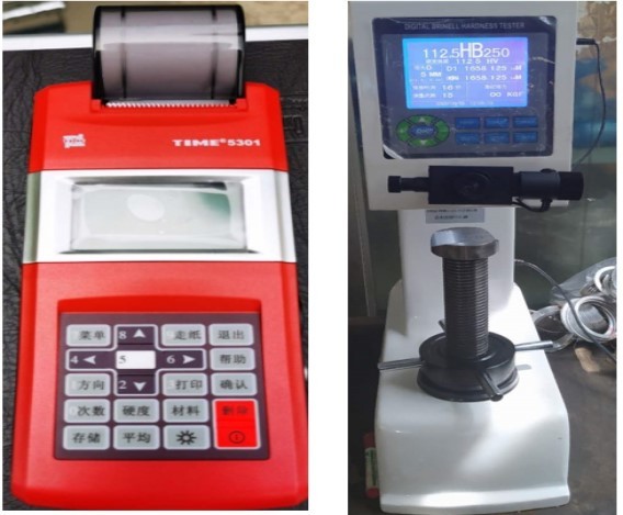 Rockwell and Brinell Hardness Testers