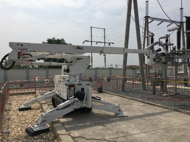 Live working robot project for 110kV substation of Hubei Electric Power Research Institute Live working robot project for 110kV substation of Hubei Electric Power Research Institute
