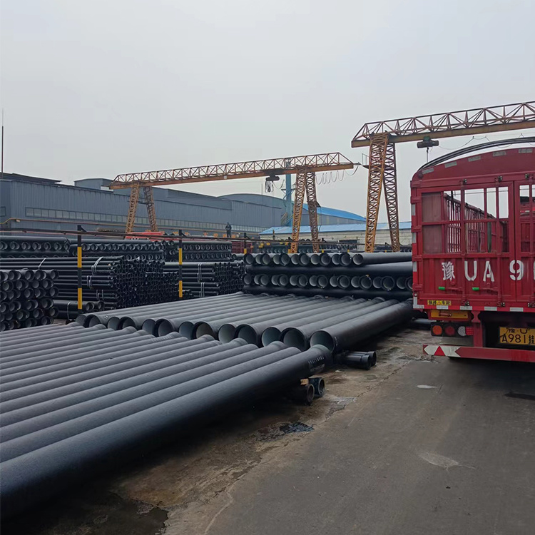 Ductile iron pipe: DN80-DN2600 goods in stock wall thickness:K7-K12/C25-C100 as your required  Standard:ISO2531/EN545/EN598