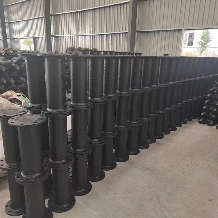 EN545 Double flanged short pipe