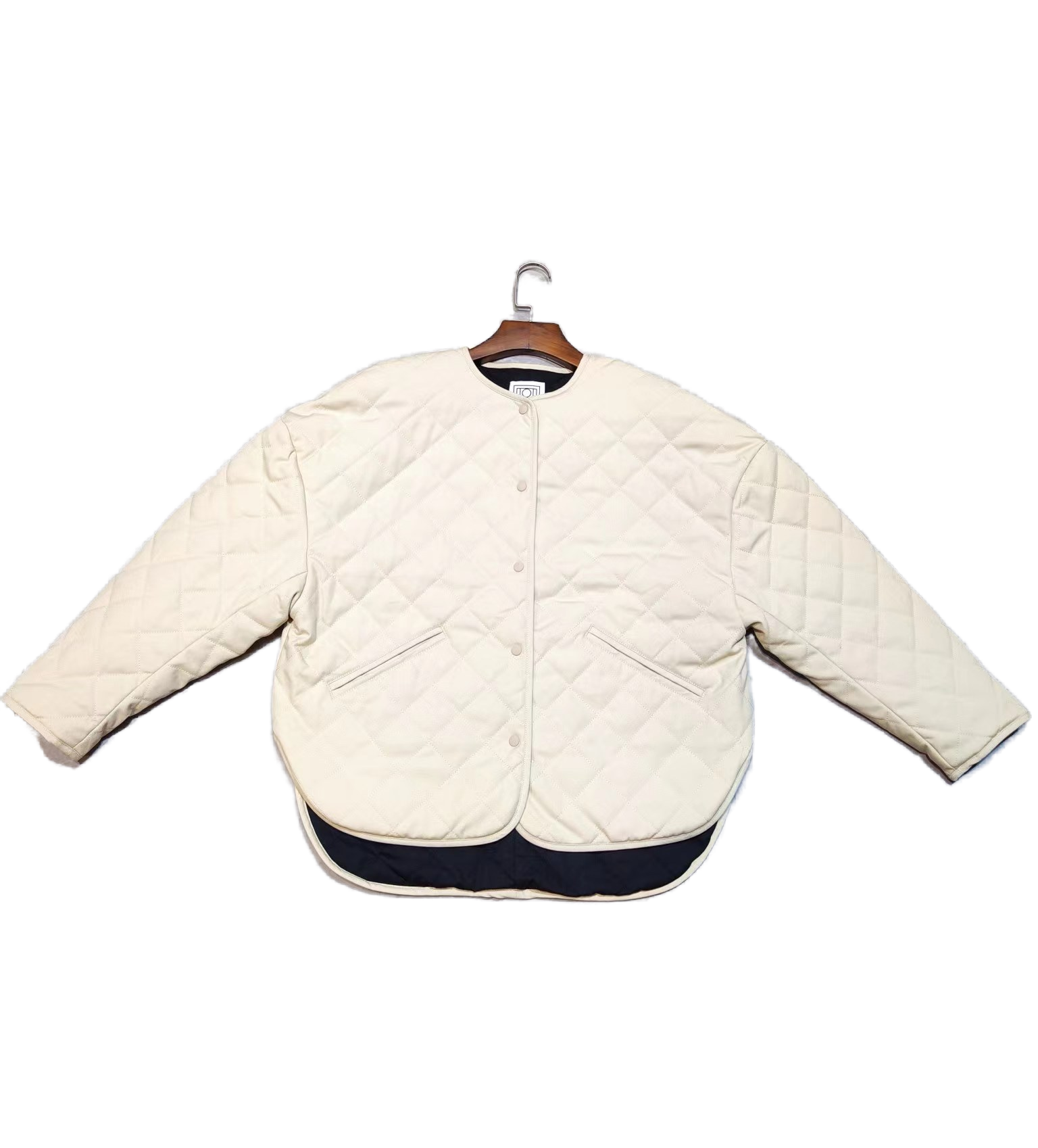 Autumn Winter Quilted Women's Coat Short Women's Coat Fashion Diamond Quilted Ladies Coat
