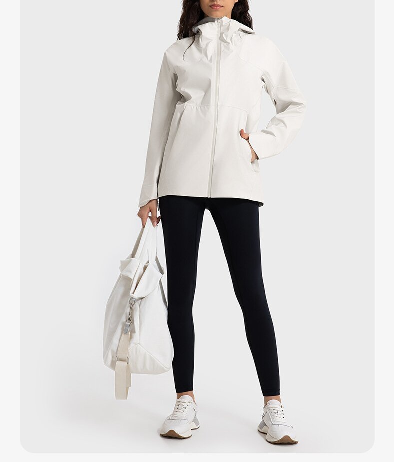 Waterproof Rain Jackets Outdoor  Women Custom Windbreaker Jacket