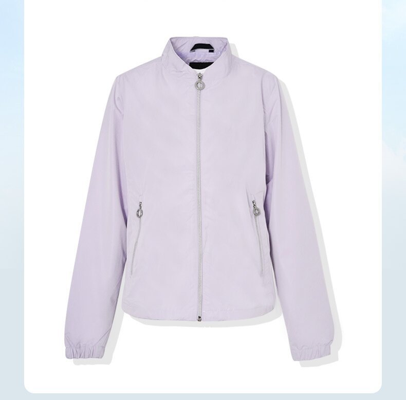 Latest fashion Women's Lightweight Windbreaker Zipper Sport Jacket Coat Outerwear custom windbreaker jacket