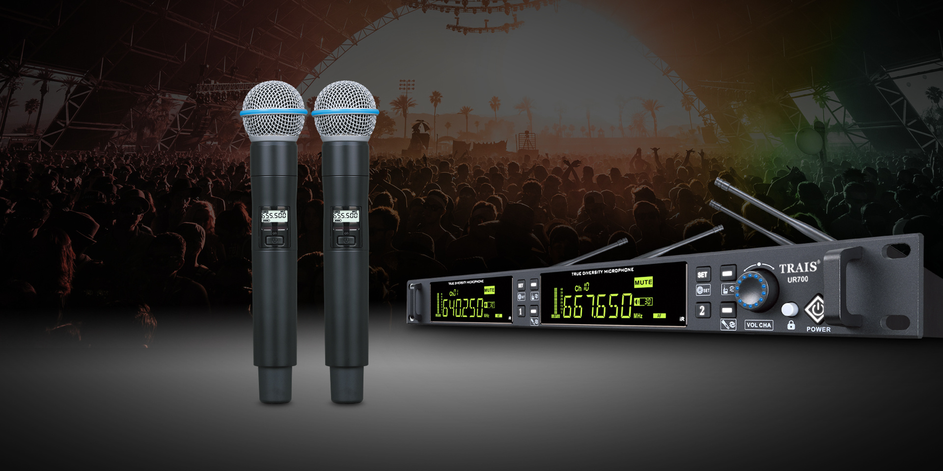 True Diversity Wireless Microphone