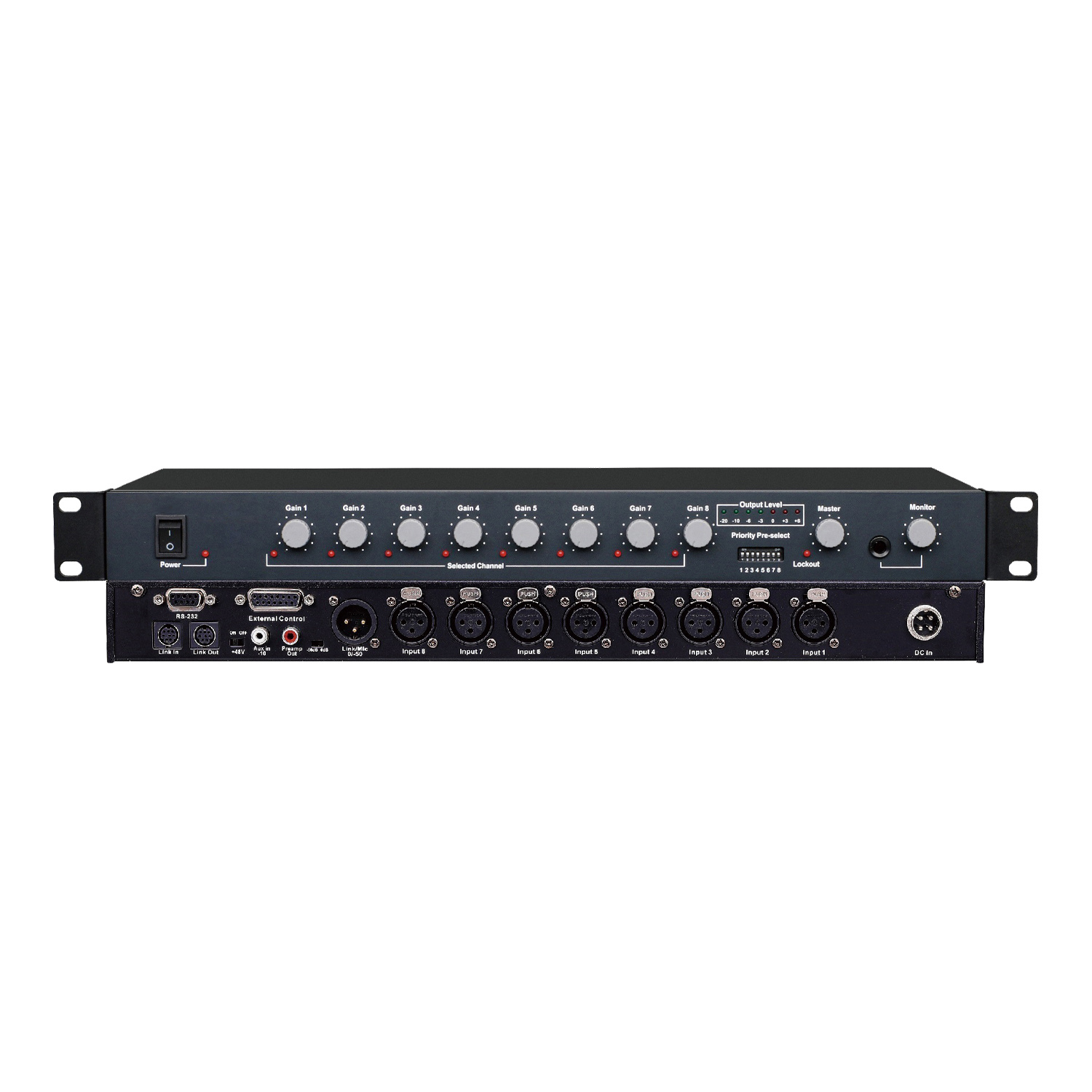 TRAIS MX830 Eight-channel Intelligent Mixer