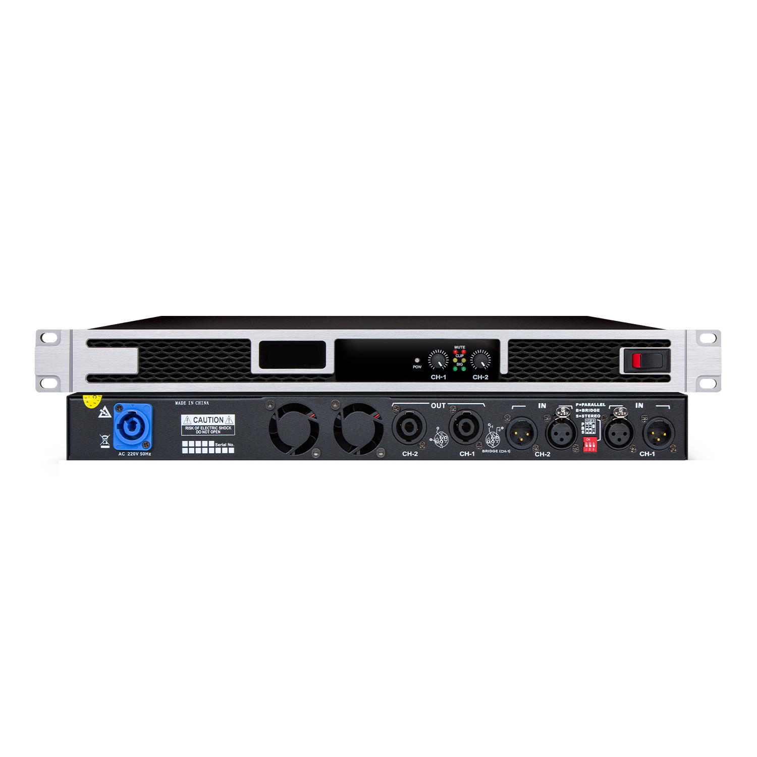 TRAIS TD Series Professional Digital Power Amplifier for Performance Conference