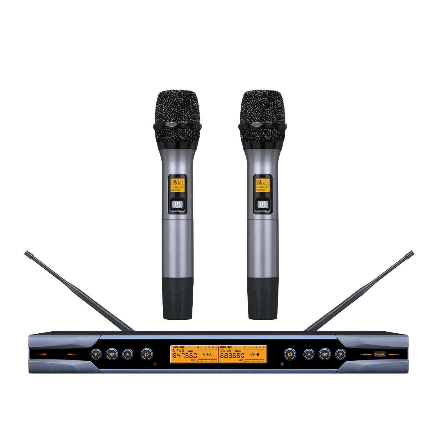 TRAIS V9 High-end UHF Karaoke Wireless Microphone System for KTV Private Club Home Party