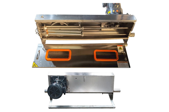 Extended tension spring drive host