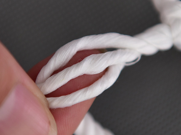 Precautions for the use of hemp rope