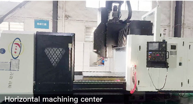 Horizontal machining center
