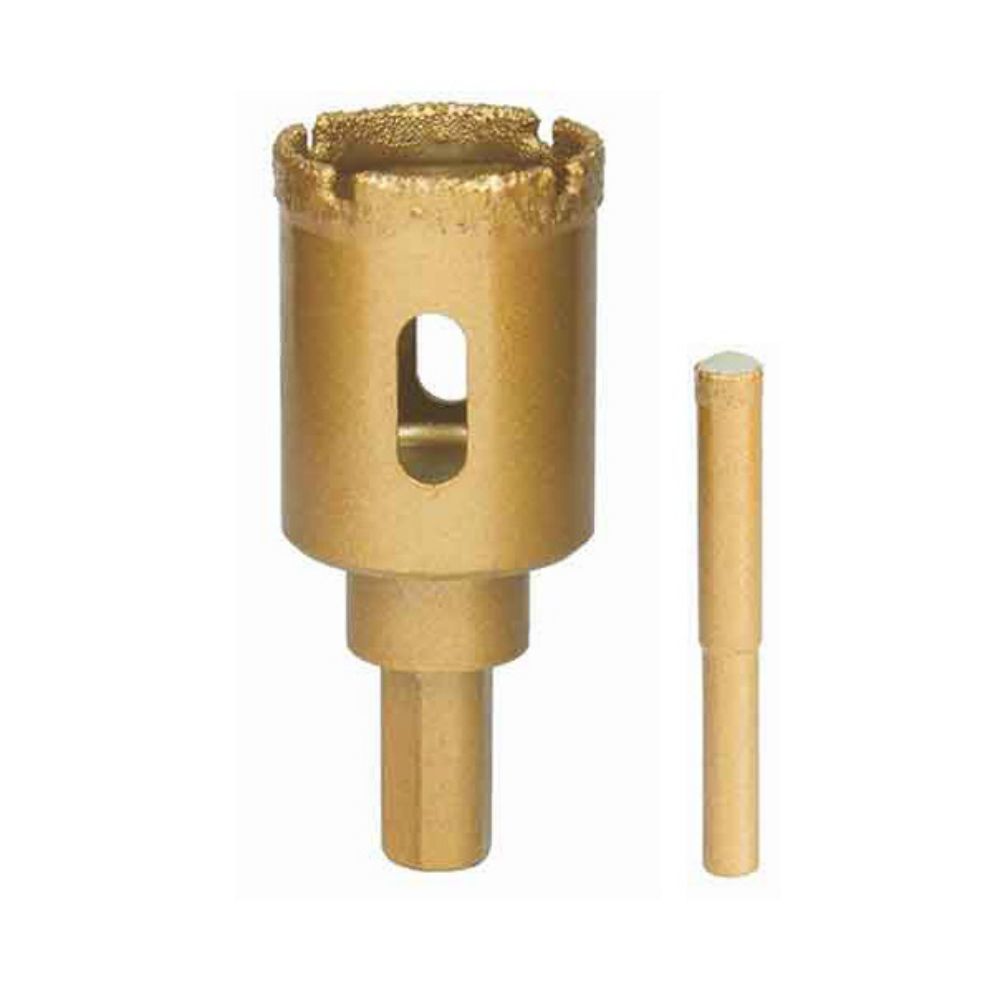 Brazing glass hole opener