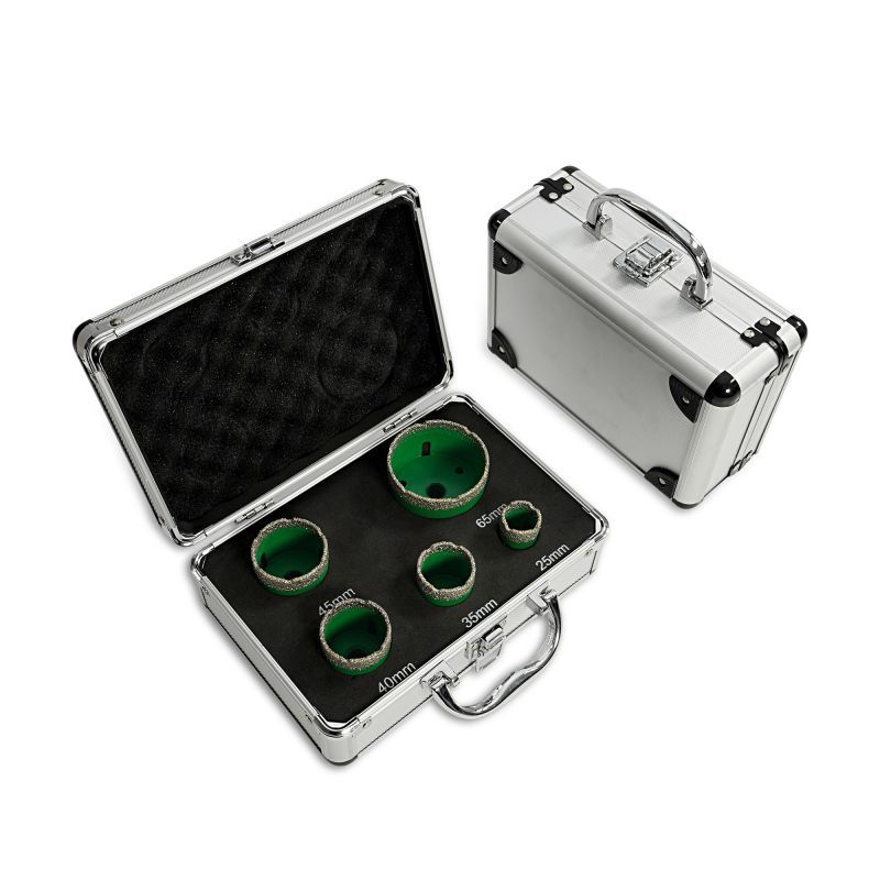 Brazing 14 thread marble hole opener 5 piece set
