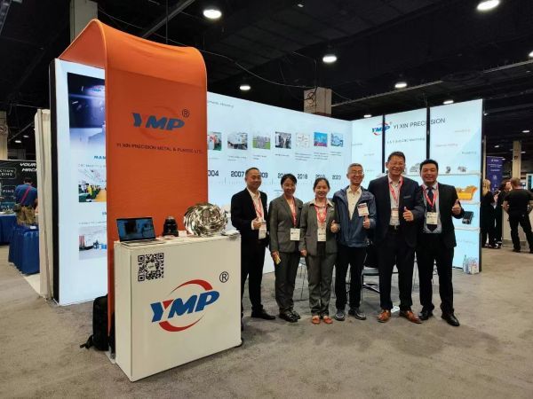 Yi Xin Precision: Showcasing CNC Custom Parts at IMTS 2024