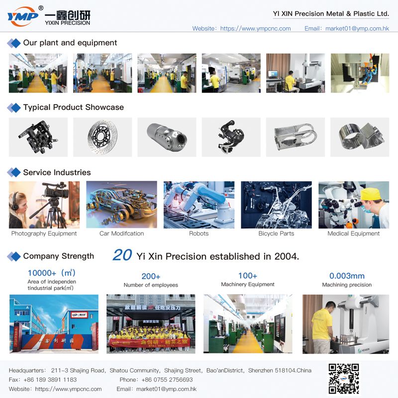 Yixin Precision's Aluminum CNC Machining Capabilities