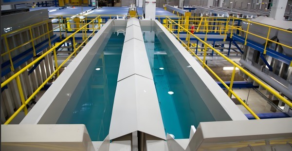 Product parts surface treatment process workshop