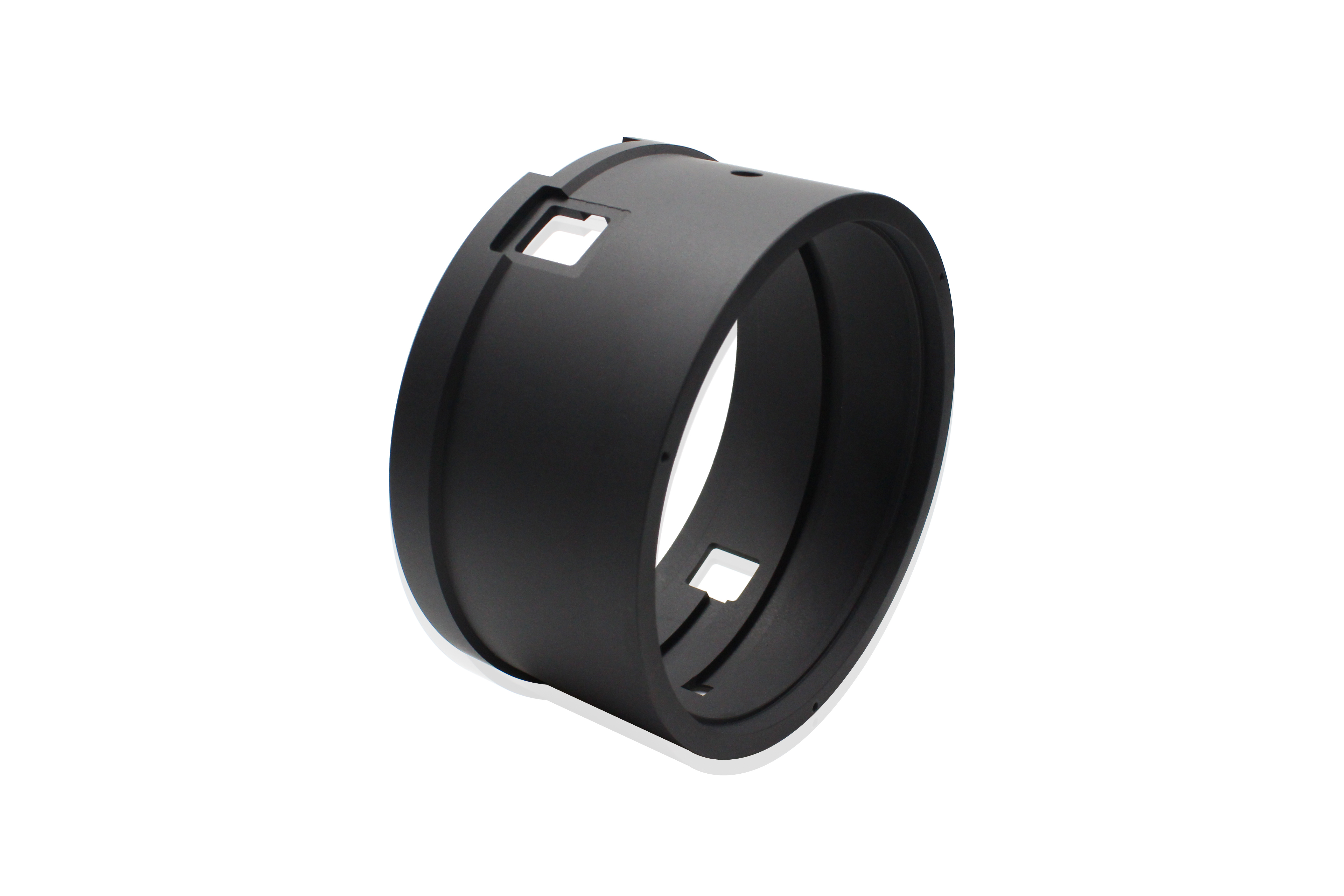 Mattschwarz eloxiertes Aluminium 6061-T6