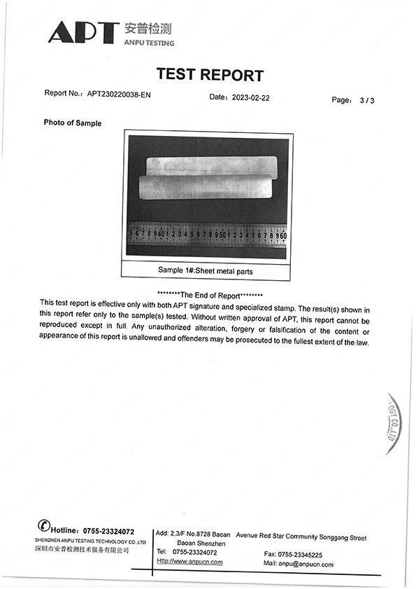 English-version-of-stainless-steel-product-quality-inspection-report