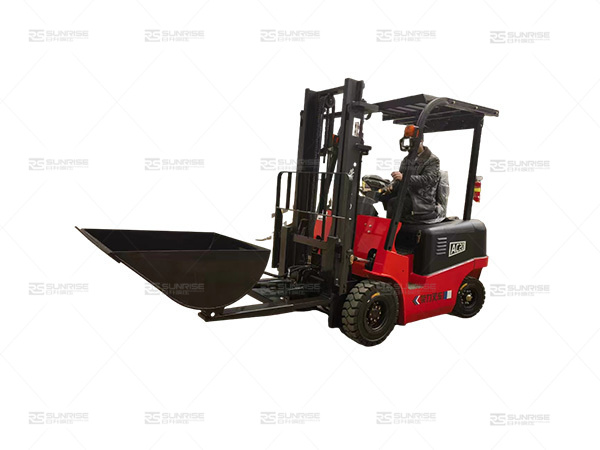 All-electric forklift