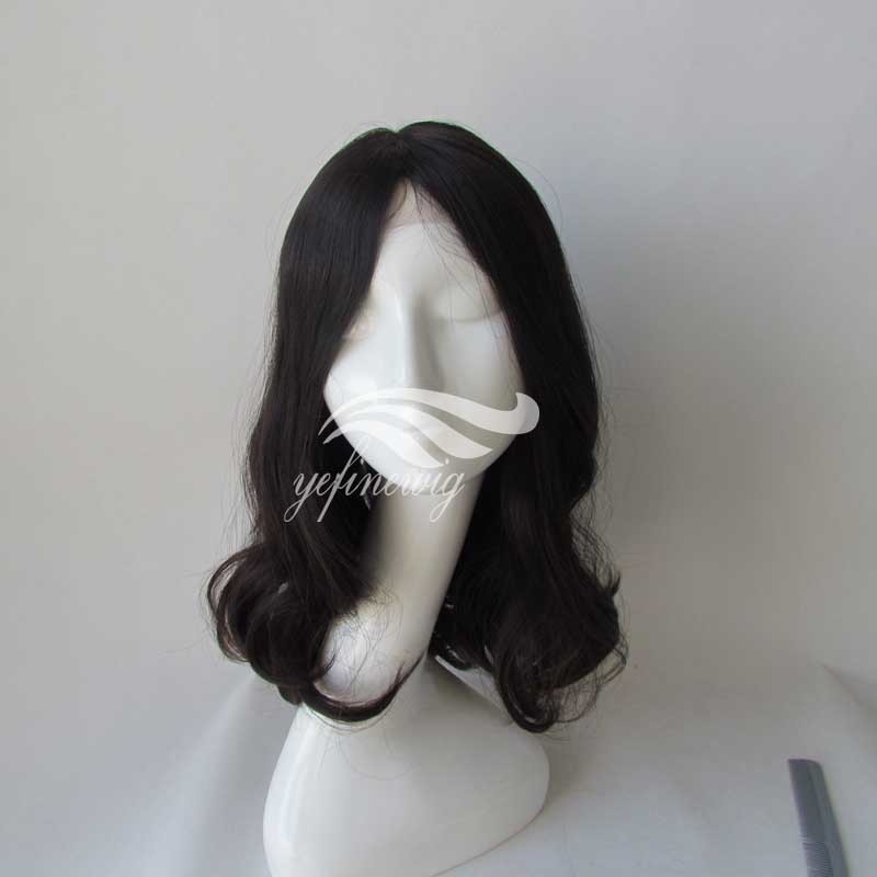Thin Skin Full Lace Wigs for cancer patients 